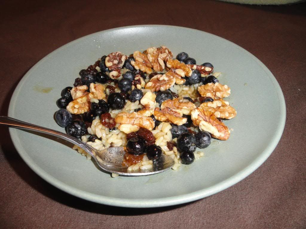 Cooking up Goodness Sugared Rice with Fruit and Nuts